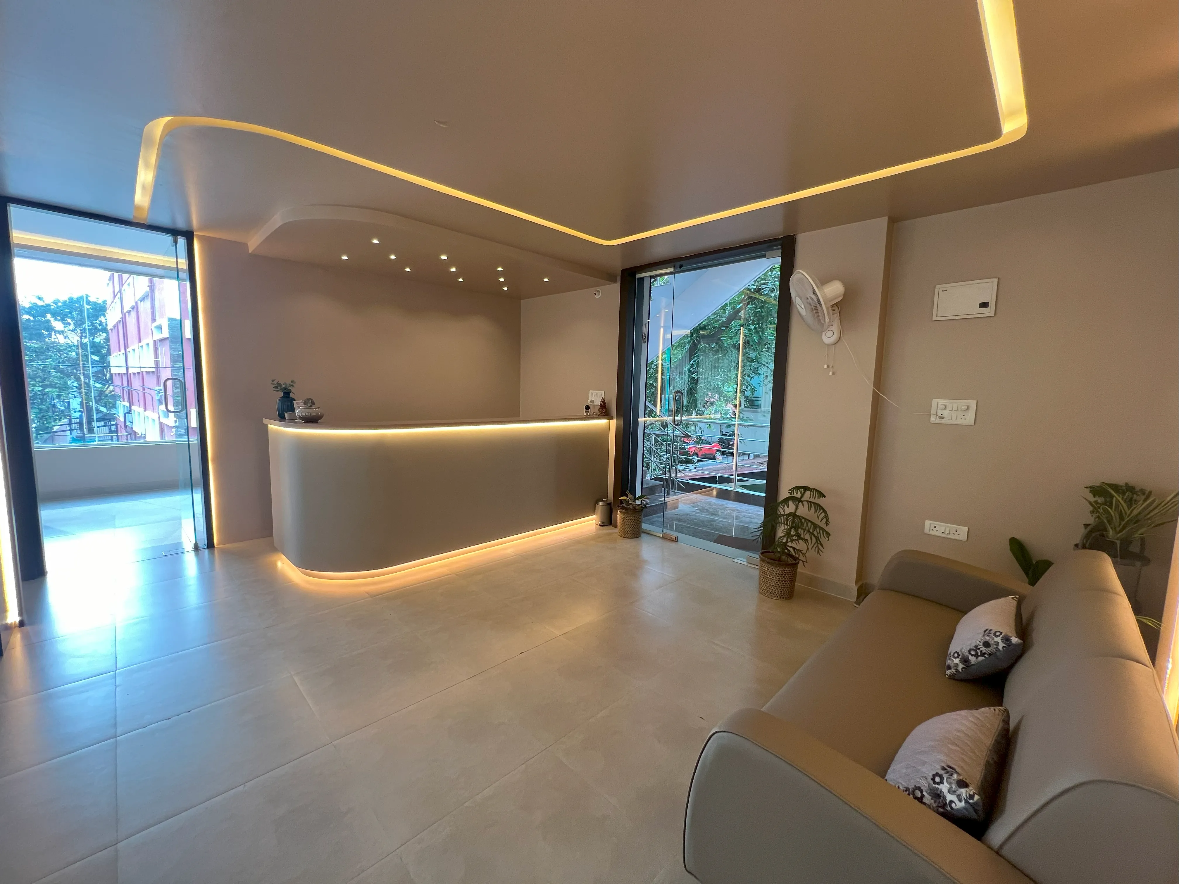 Reception Area/Waiting of Prarachan Dental