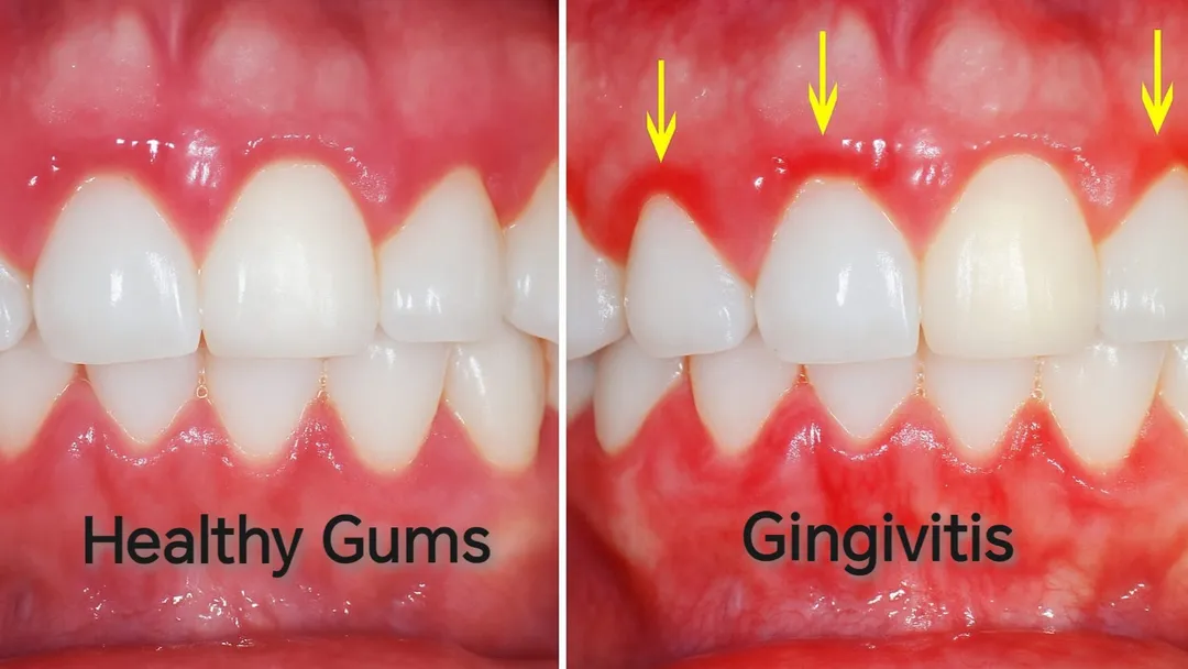 HOW TO RECOGNISE GINGIVITIS:SYMPTOMS AND TREATMENT